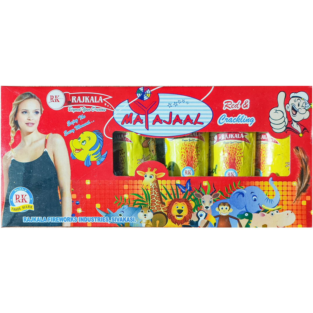 MAYAJAAL RED (5 PCS)